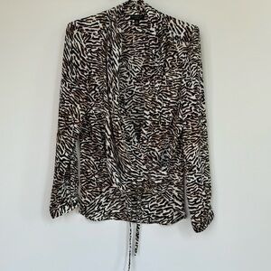 Animal Print Blouse